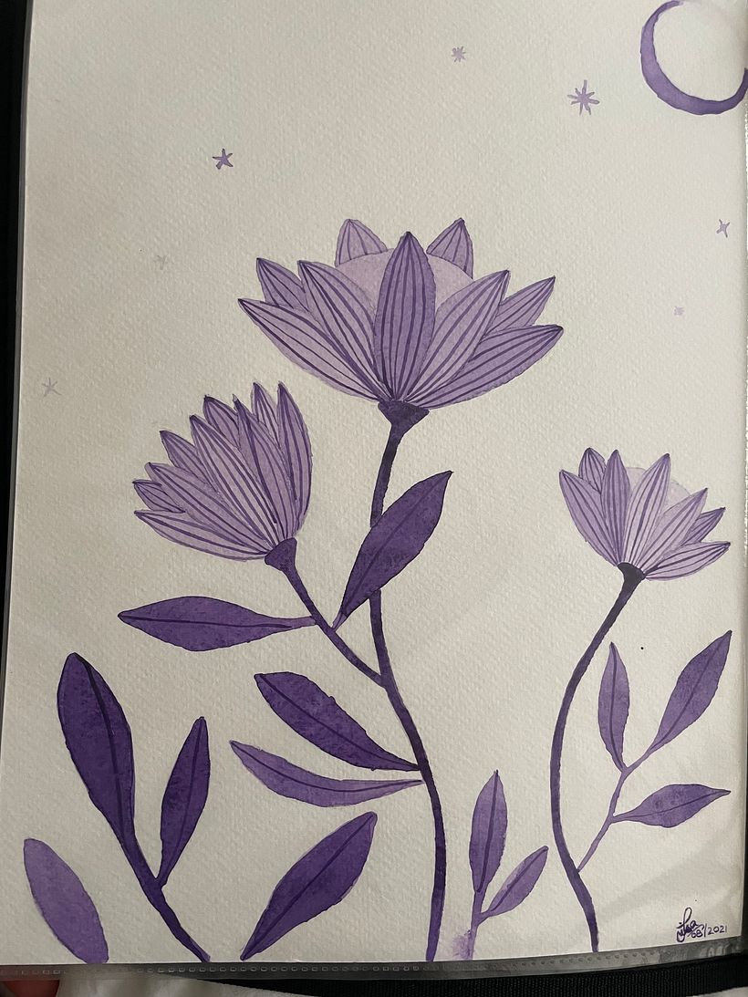 My project for course: Modern Watercolor Techniques 2