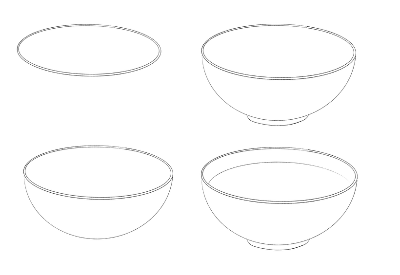 Drawing the bowl