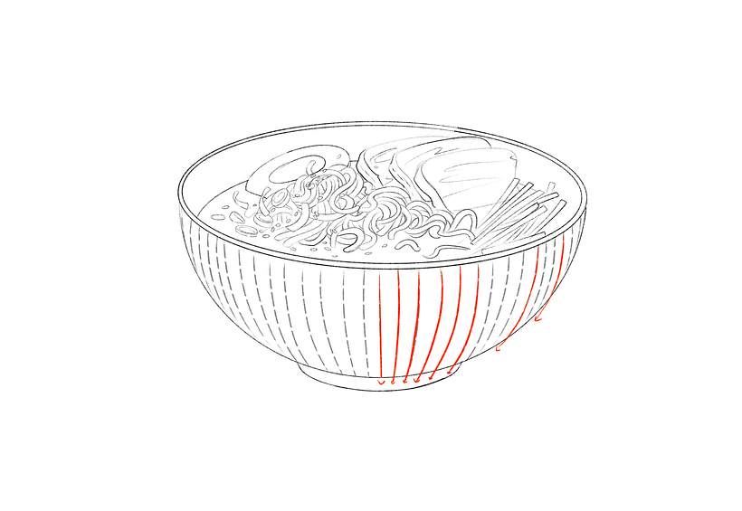 Decorating the bowl