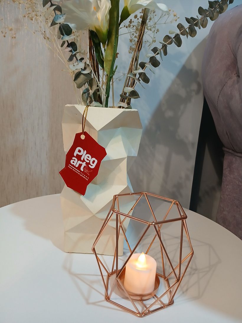 My project for course: Geometric Handmade Molds: Design 3D-faceted Objects 11