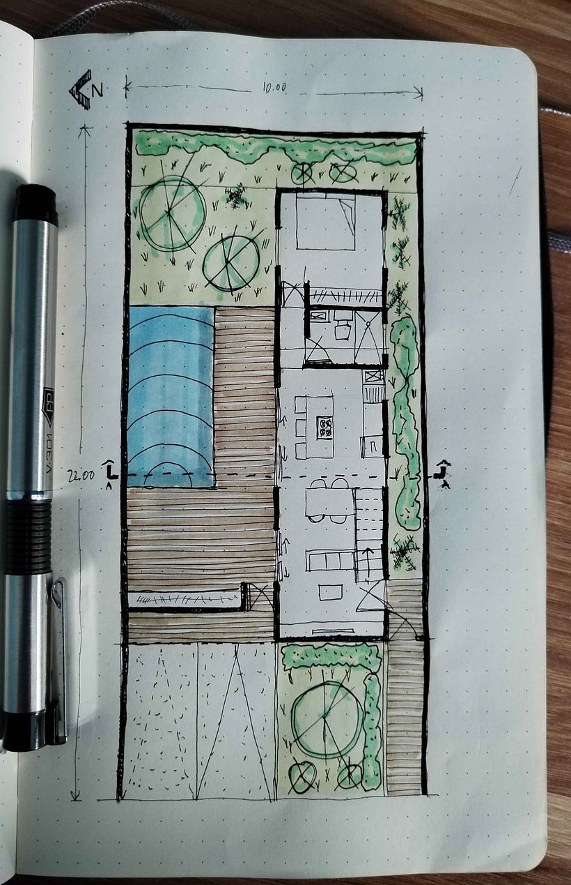 My project for course: Daily Sketching for Architects - Arquitectura