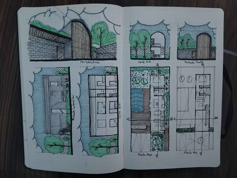 My project for course: Daily Sketching for Architects - Arquitectura