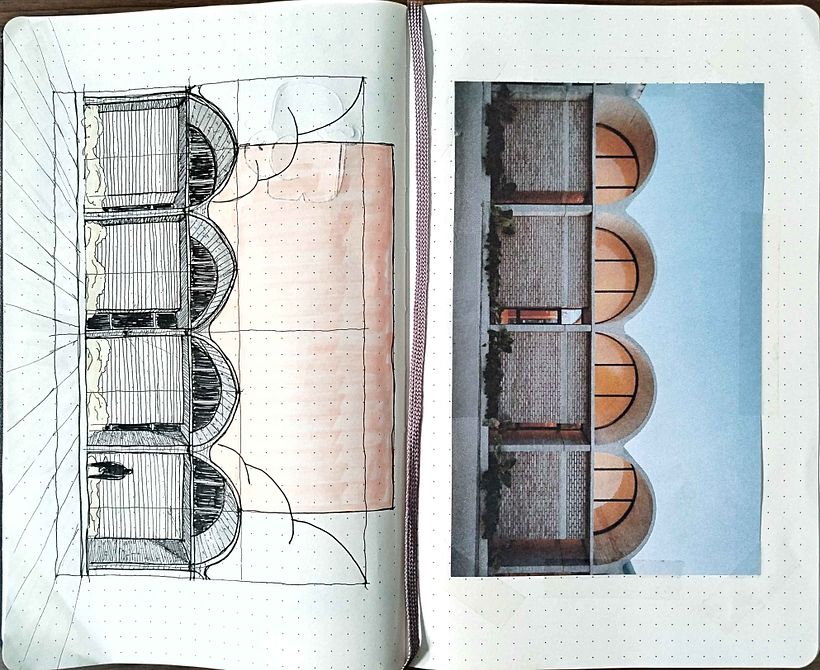 My project for course: Daily Sketching for Architects - Arquitectura