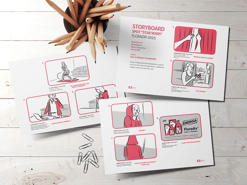 STORYBOARD - Propuesta Spot TV / Star Wars