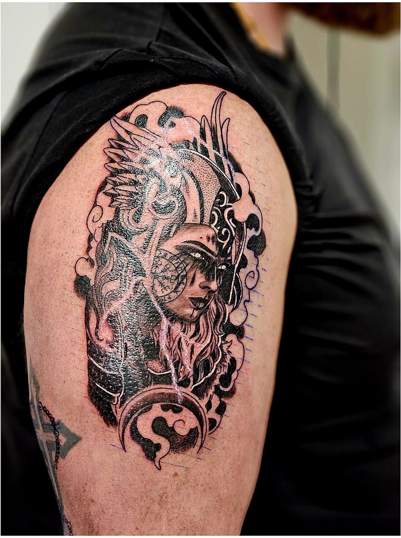 My project for course: Color Techniques for Tattoos.. ME 2