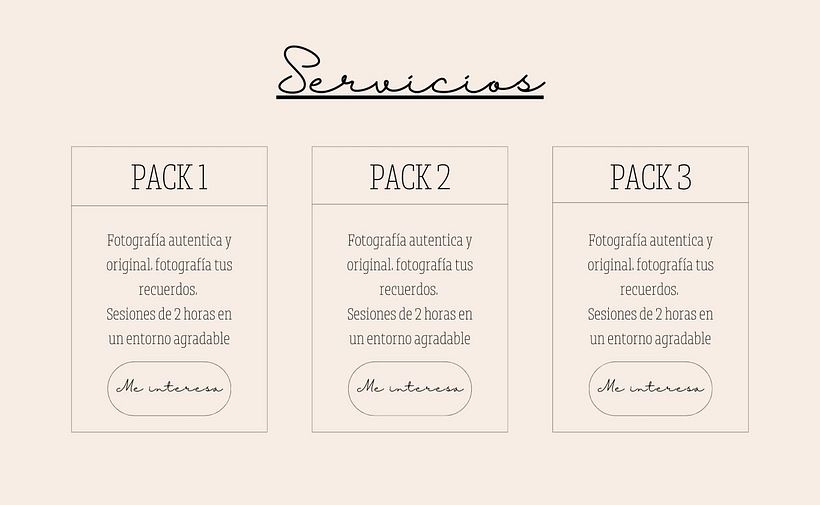 Diseño web - servicios
