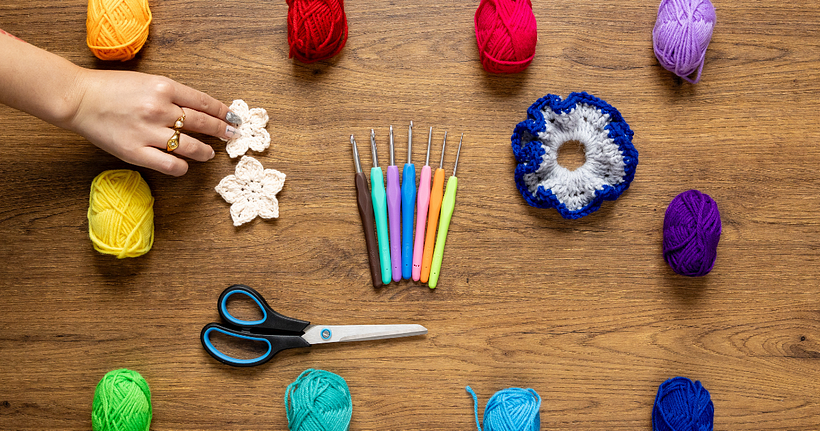 Crochet materials