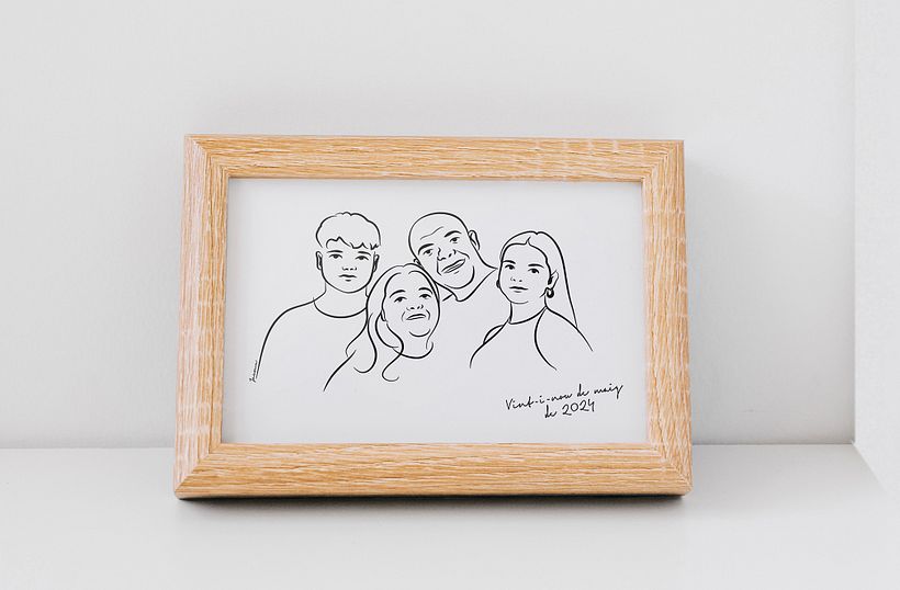 ILUSTRACIÓN -  RETRATO 2