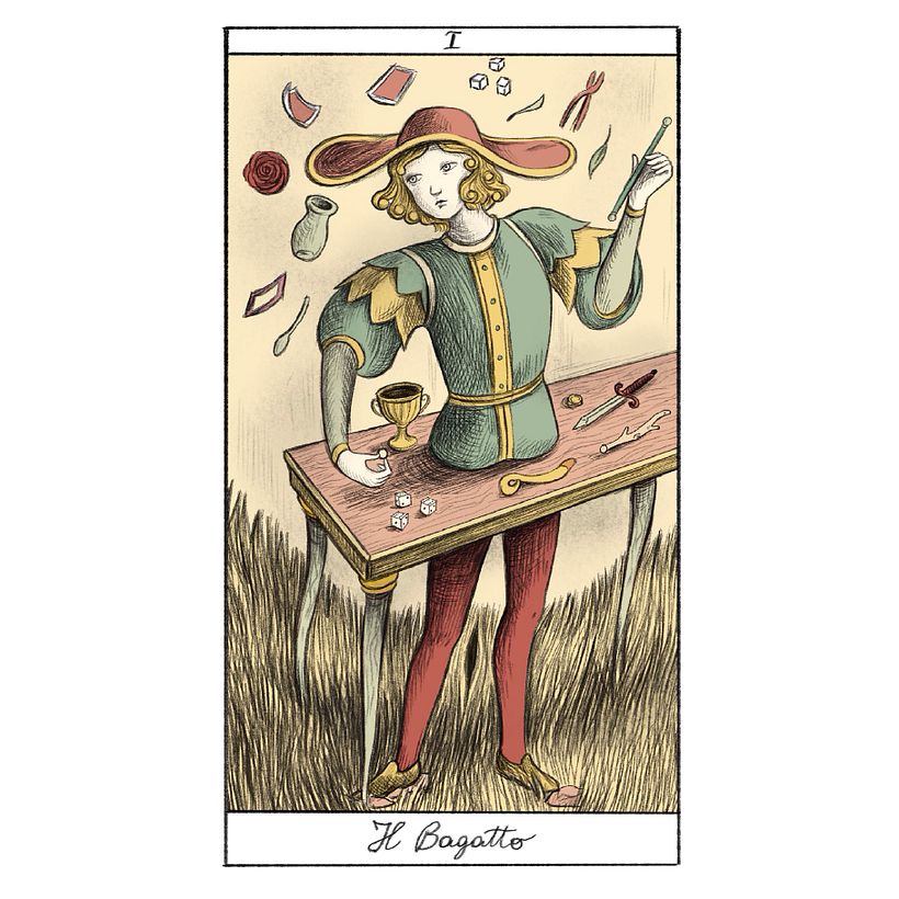 Marseille Tarot Deck by Virginia Mori 4
