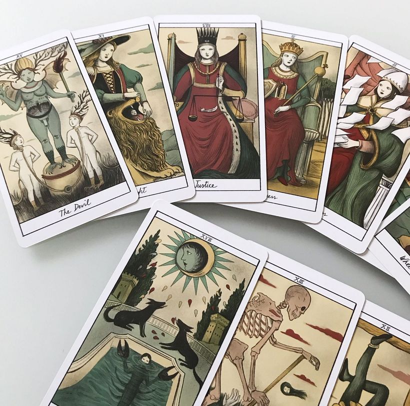 Marseille Tarot Deck by Virginia Mori 9