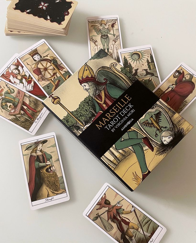 Marseille Tarot Deck by Virginia Mori 10