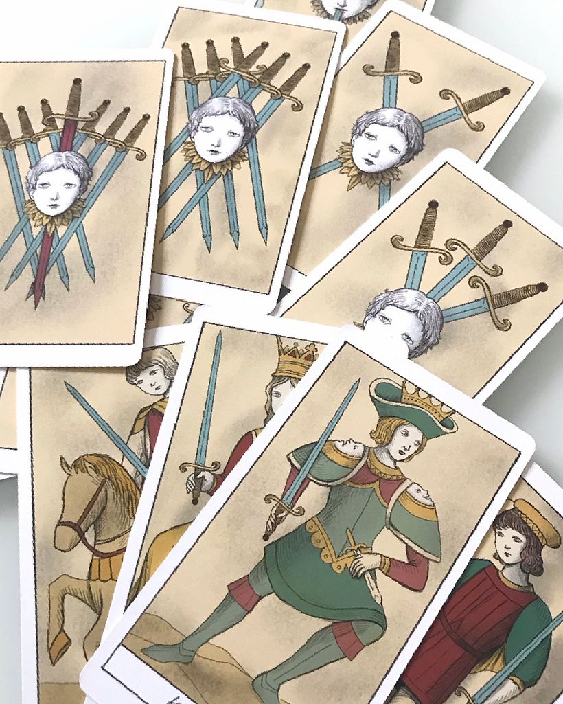Marseille Tarot Deck by Virginia Mori 13