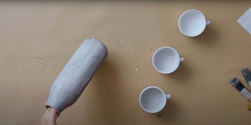 Transforma un jarrón con chalk paint