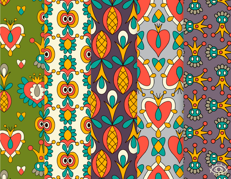 Project: The Garden of the Queen of Hearts Home Collection 4