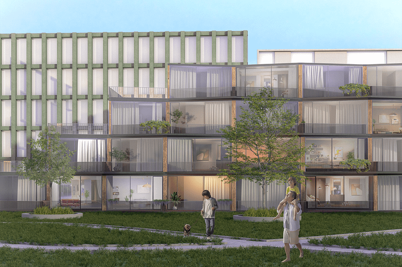 Mi proyecto del curso: Visualización arquitectónica con estilo en Rhino 3D 8