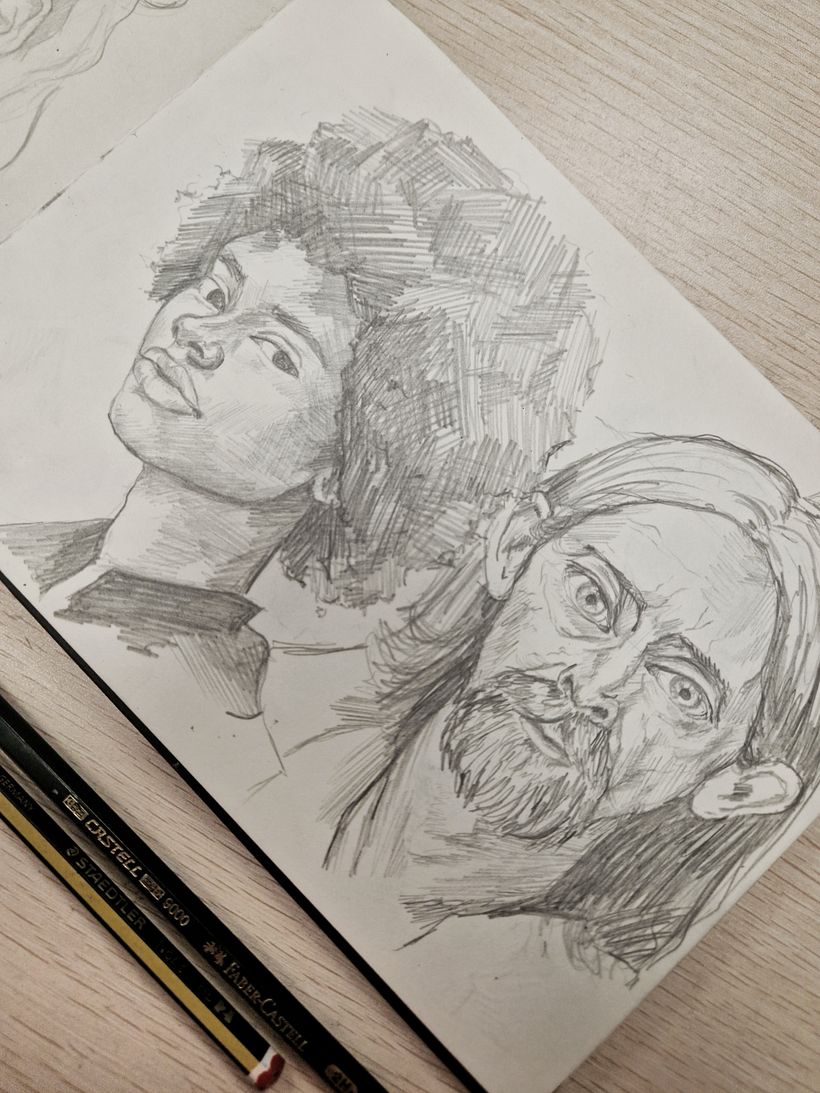 Mi proyecto del curso: Sketchbook de retrato: explora el rostro humano 2