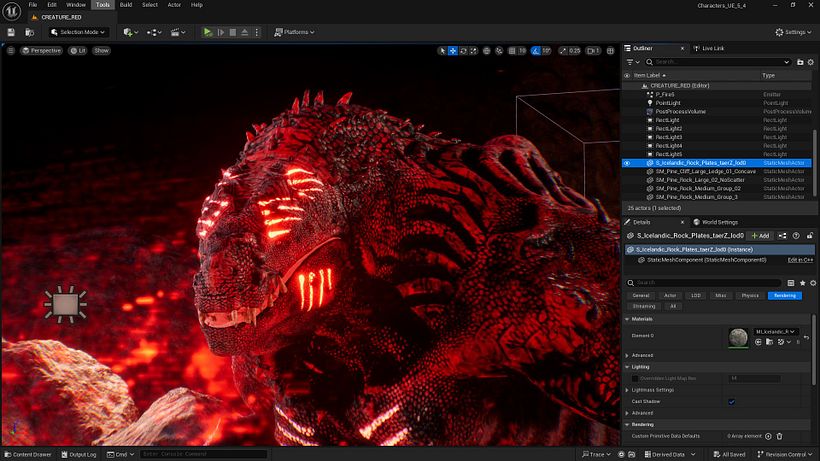 CREATURE CHARACTER 3D UNREAL ENGINE 5 BY Oscar Creativo - Diseño