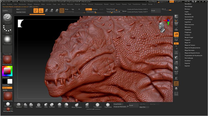 CREATURE CHARACTER 3D UNREAL ENGINE 5 BY Oscar Creativo - Diseño