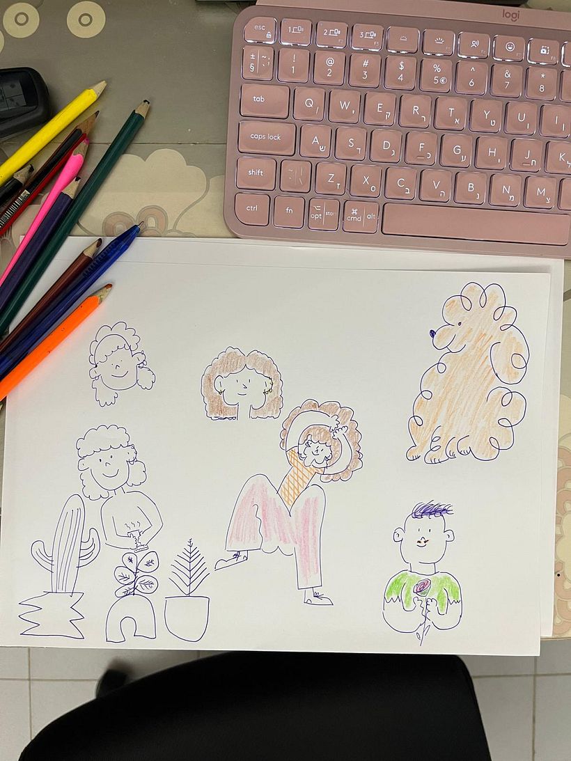 My project for course: Drawing and Self-Expression: Tell Your Story 1