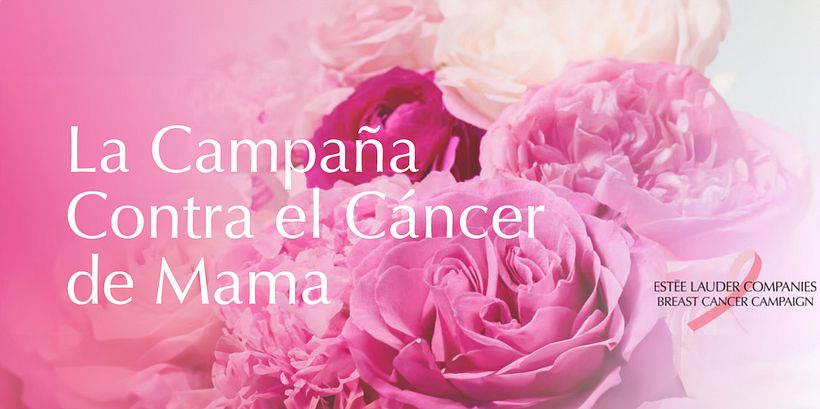 Campaña de Estée Lauder contra el cáncer de mama.