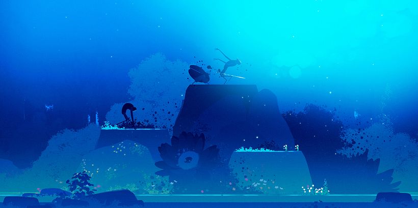 Escenas del videojuego Neva