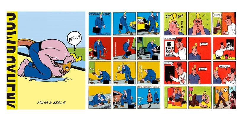 Cómic Cowboy Henk de Herr Seele & Kamagurka