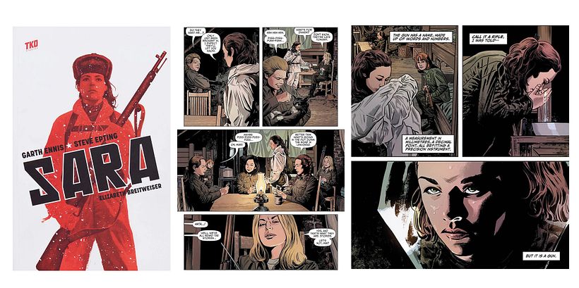 Cómic Sara de Garth Ennis y Steve Epting