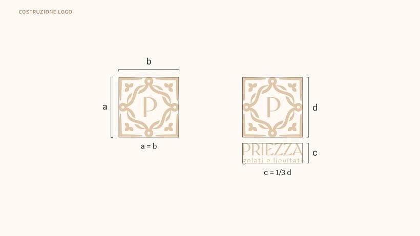 Priezza gelati e lievitati - Visual branding 3