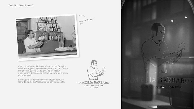 Priezza gelati e lievitati - Visual branding 11