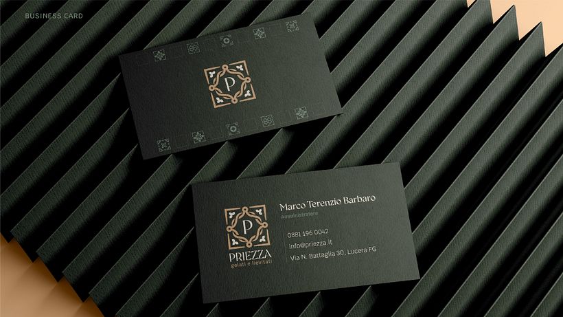 Priezza gelati e lievitati - Visual branding 12