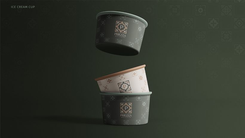 Priezza gelati e lievitati - Visual branding 13