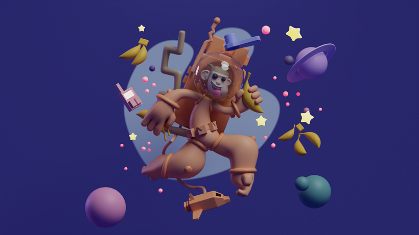 Ape Final Render @mchahin kindly critique my work