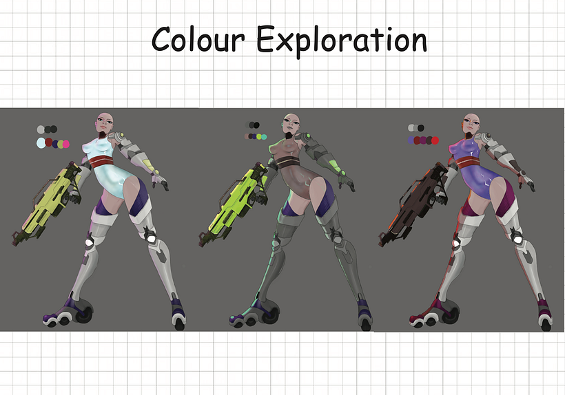 My project for course: Character Design: Creation of 2D Characters 3