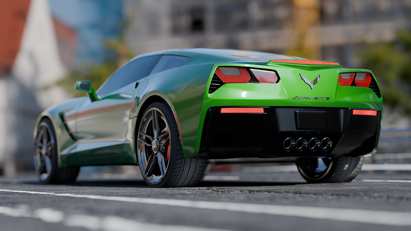 Corvette stingray  4