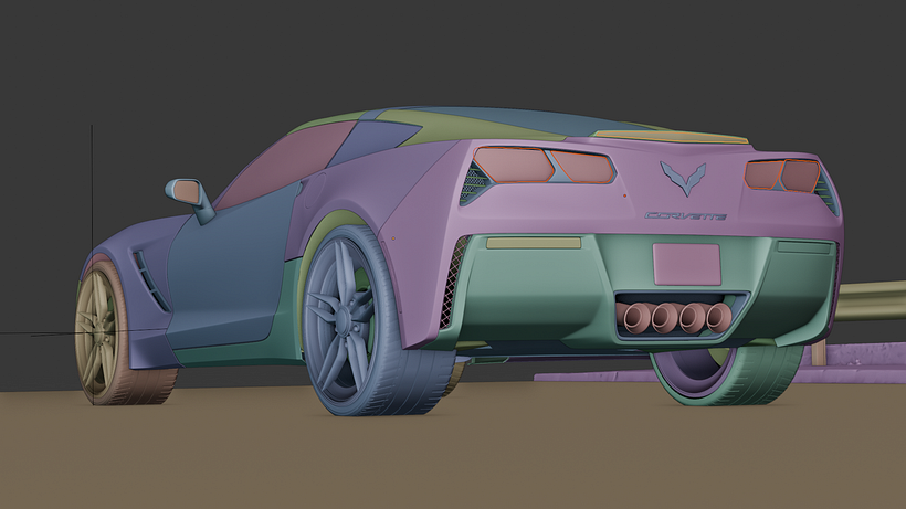Corvette stingray  5
