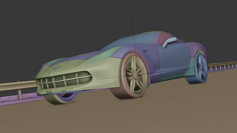 Corvette stingray  7
