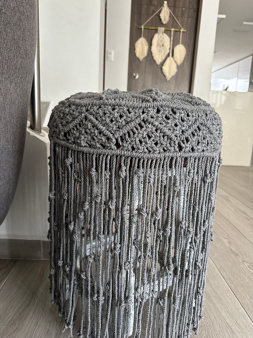 Mi proyecto del curso: Técnicas de macramé circular 1