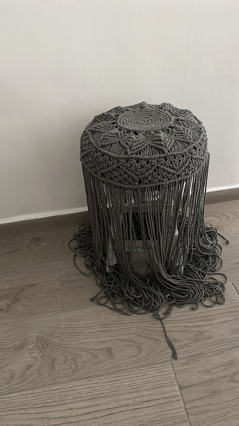 Mi proyecto del curso: Técnicas de macramé circular 5