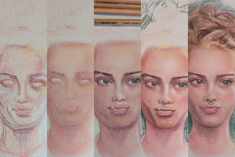 My project for course: Illustration with Pastel and Coloured Pencils 11