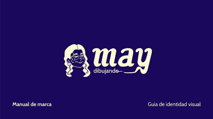 Branding tipográfico: May dibujando 1