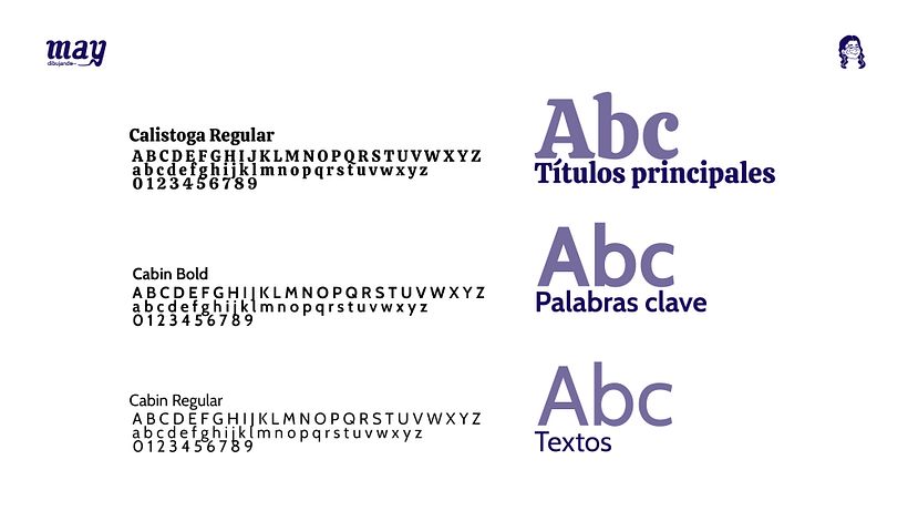 Tipografías de apoyo
