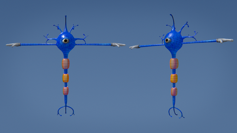 Neurona 3D 3