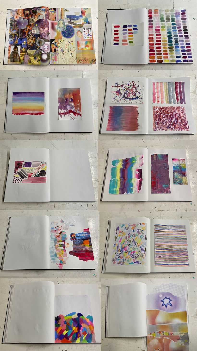 My course project: Digital Textile Print Creation Techniques 2