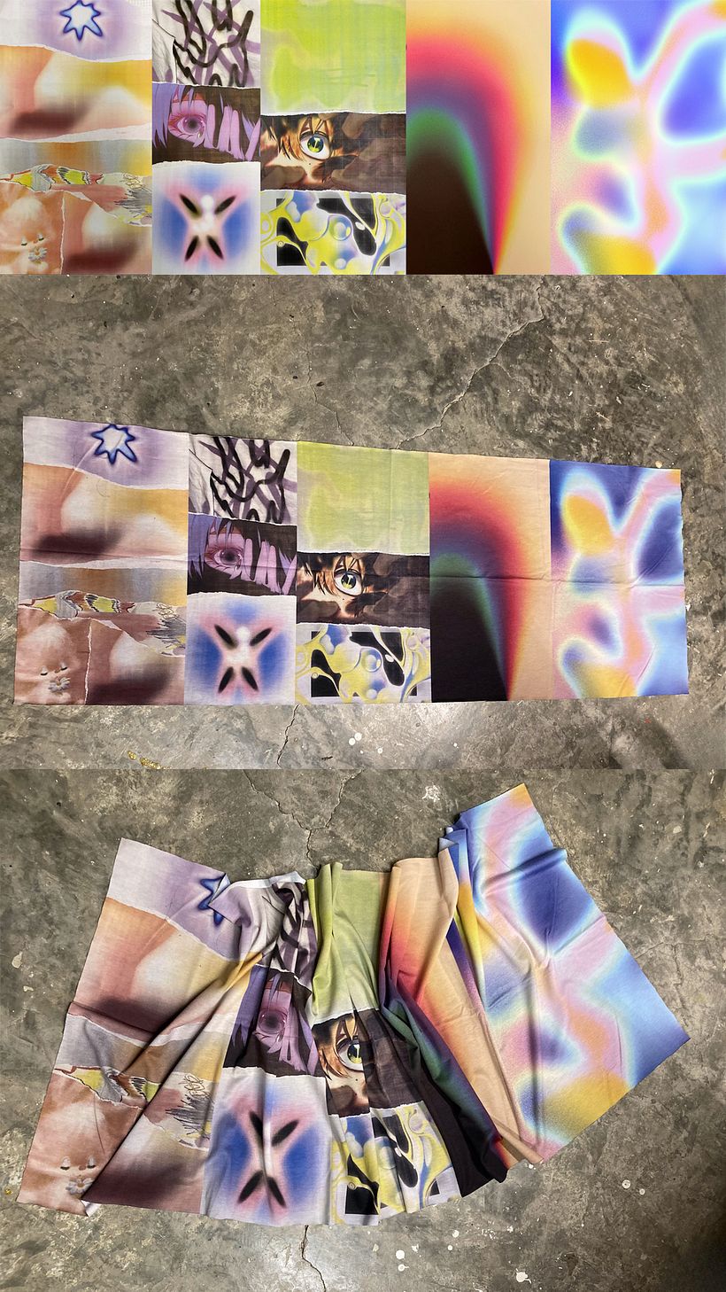 My course project: Digital Textile Print Creation Techniques 4