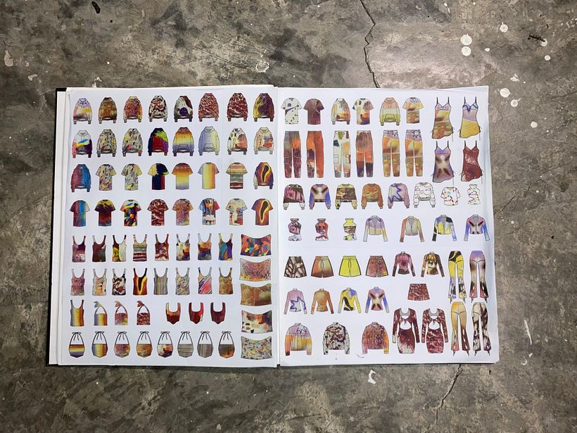 My course project: Digital Textile Print Creation Techniques 3