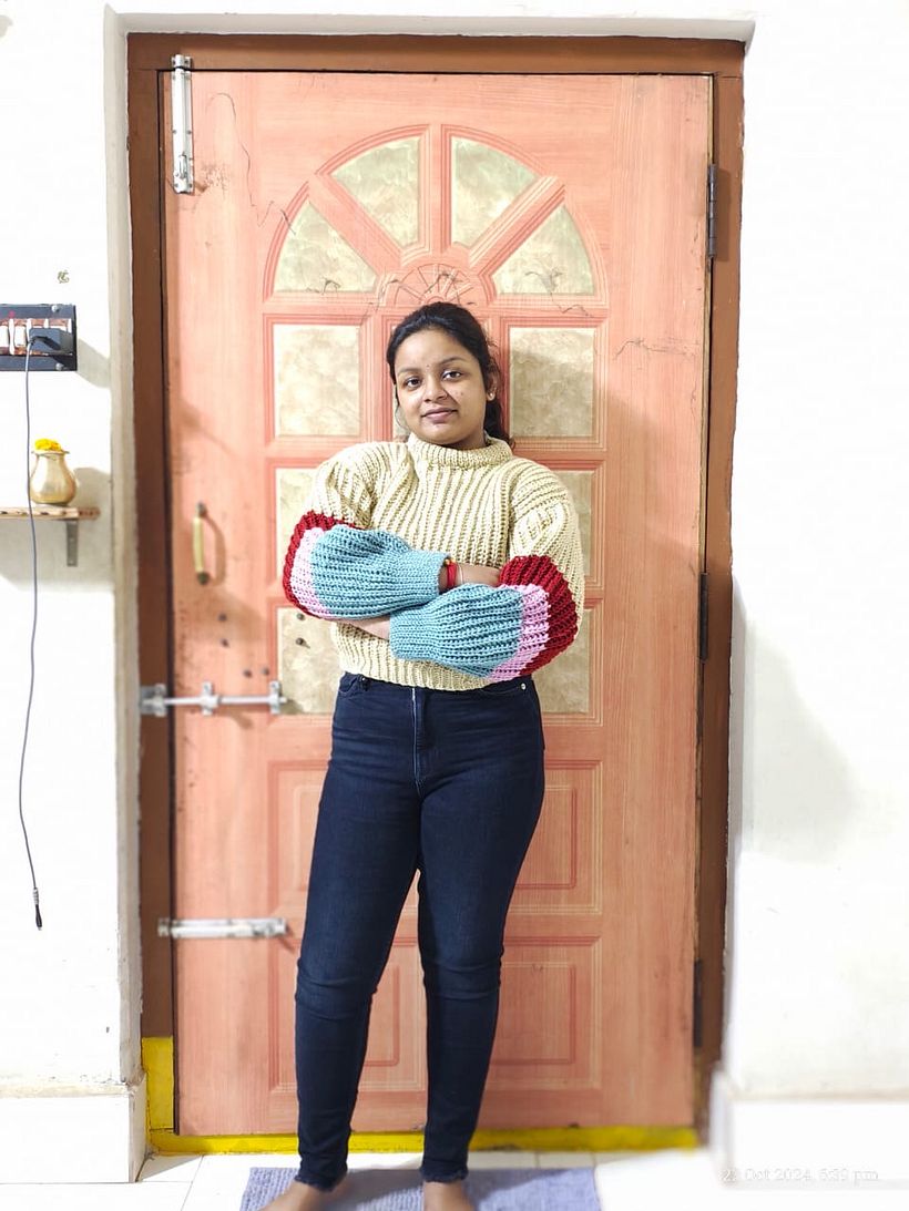 My project for course: Creating Garments Using Crochet 1