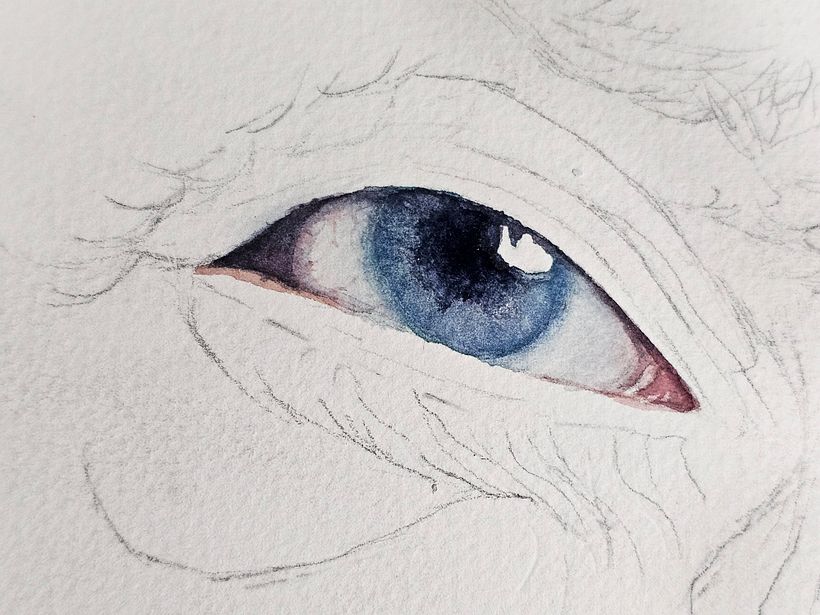 First layers for the eye.
