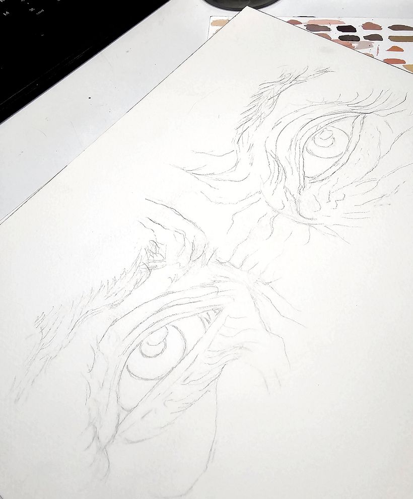 Line drawing for my final project.