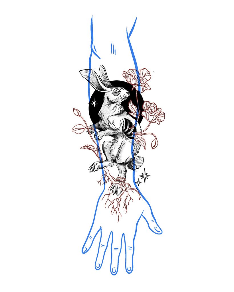Mi proyecto del curso: Ilustración de tatuajes blackwork desde cero 2