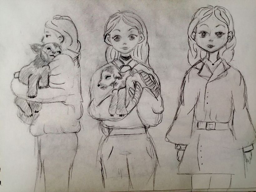 My project for course: Drawing Appealing Characters with Personality / My Cozy Drawings 1